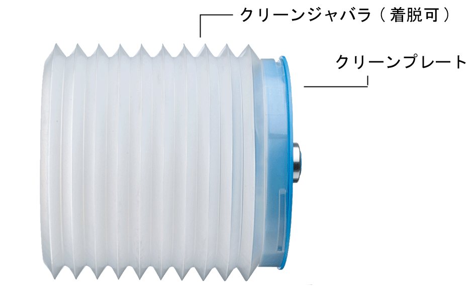 コアドリル用クリーンダストカバーの仕様