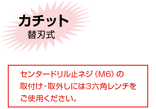 ドッチーモ超硬ホールソーの替刃